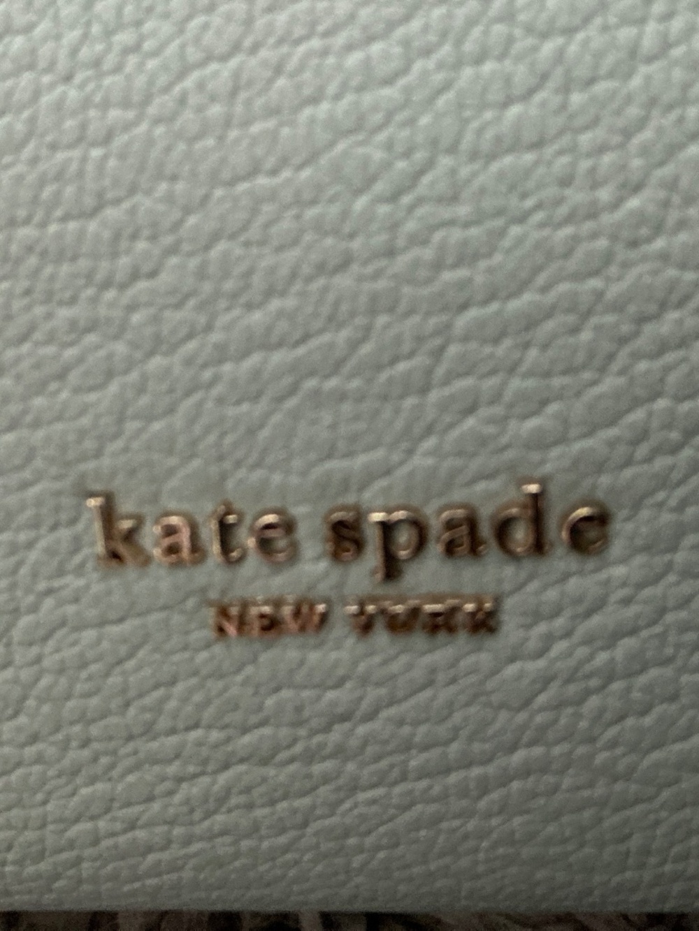 Kate Spade New York Essential Satchel Cloud Mist Burgundy NWOT - Picture 9 of 9
